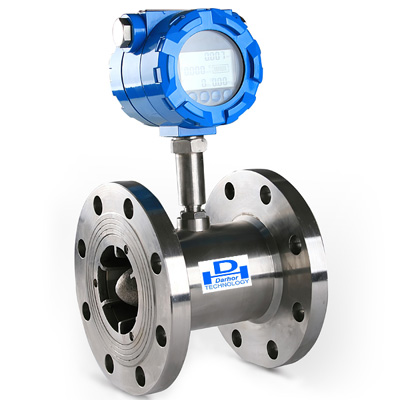 DH500 Flange turbine flowmeter